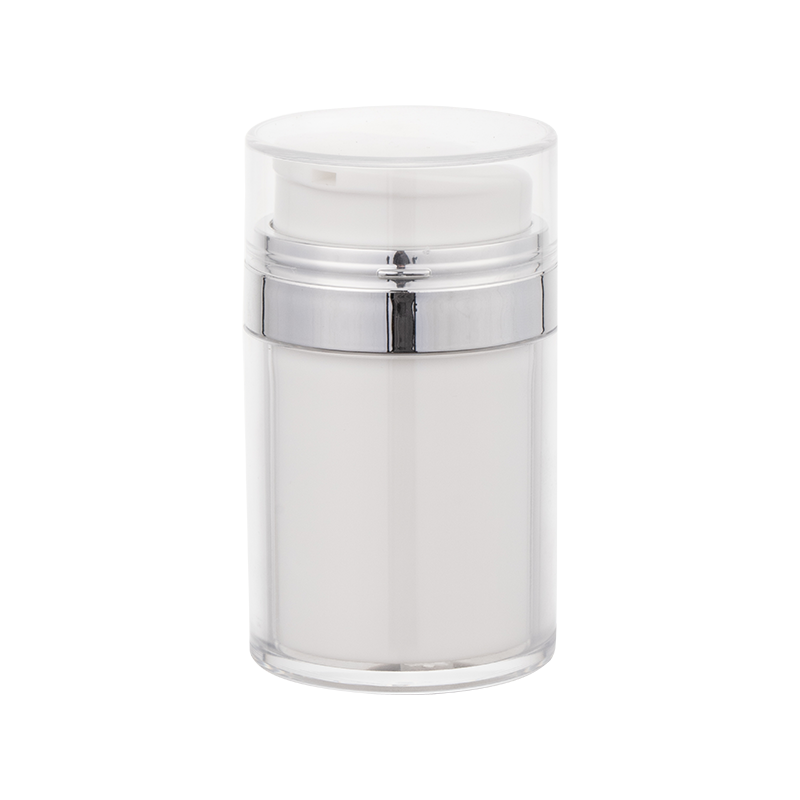 15ml 30ml 50ml 100ml round refillable airless pump jar